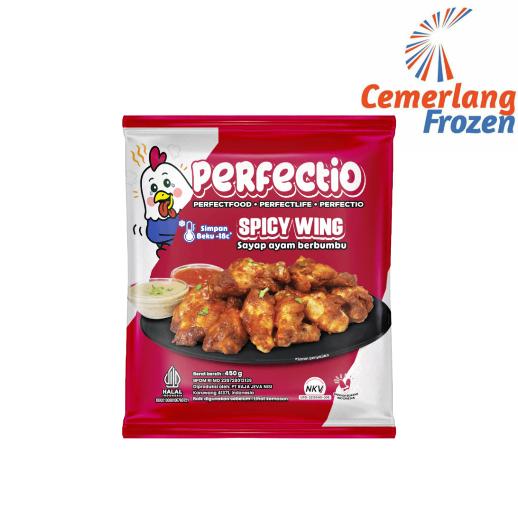 PERFECTIO SPICY WINGS 450GR