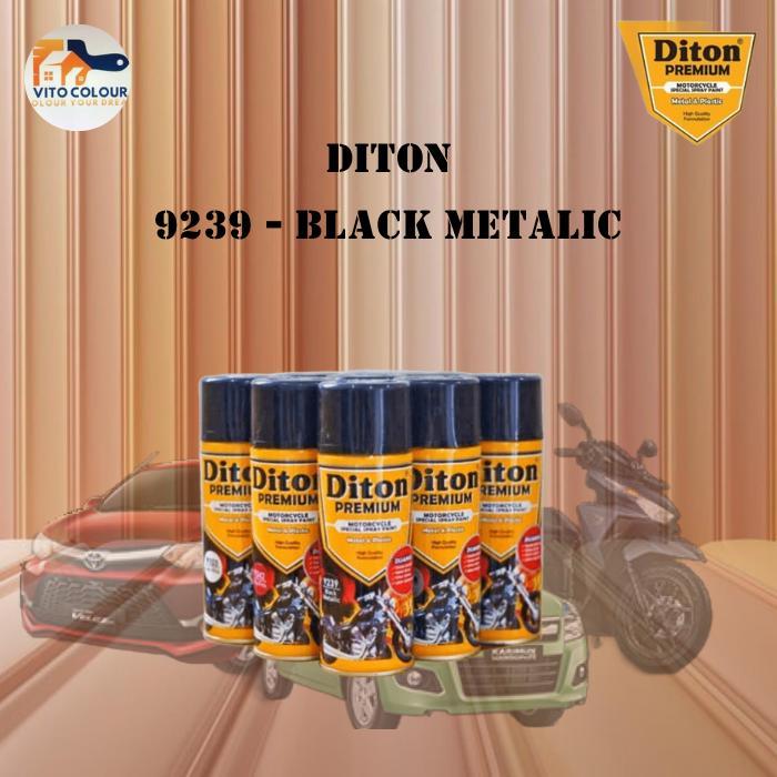 "New" cat diton premium//9239 Black Metalic