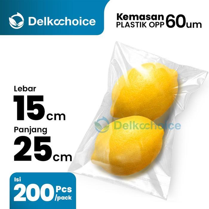 Stok Baru Kantong Plastik OPP Seal Lem Kemasan Baju Kaos Celana