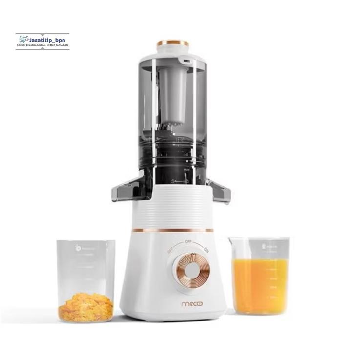 slow juicer Mecoo blender tanpa ampas - Putih