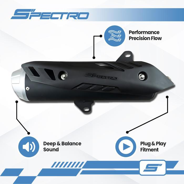 SPECTRO KNALPOT TORKO NMAX OLD KENALPOT RACING ADEM FULL PACKAGE