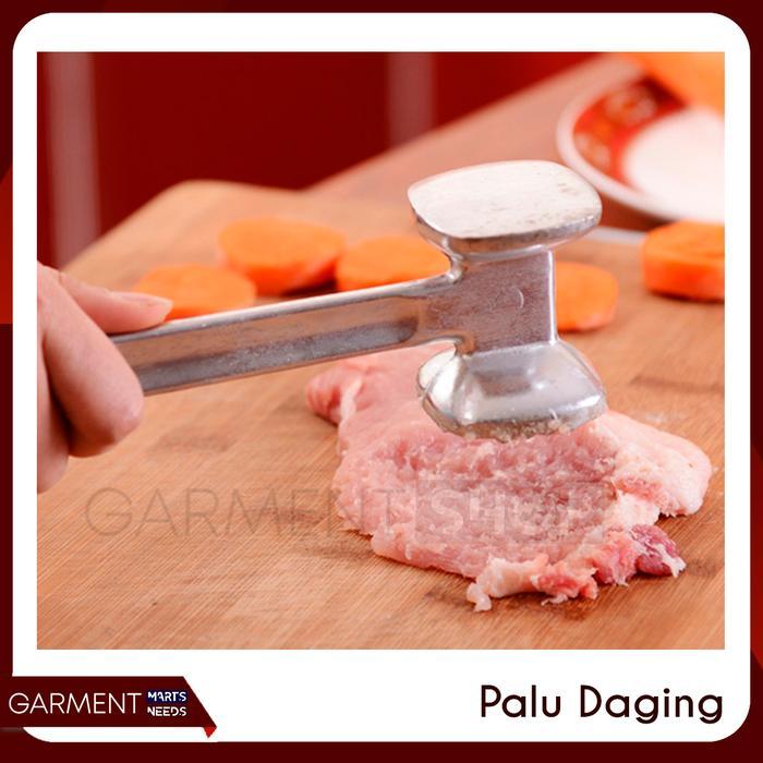 Palu Daging Alat Gepuk Pelunakan Daging Kuat Bagus