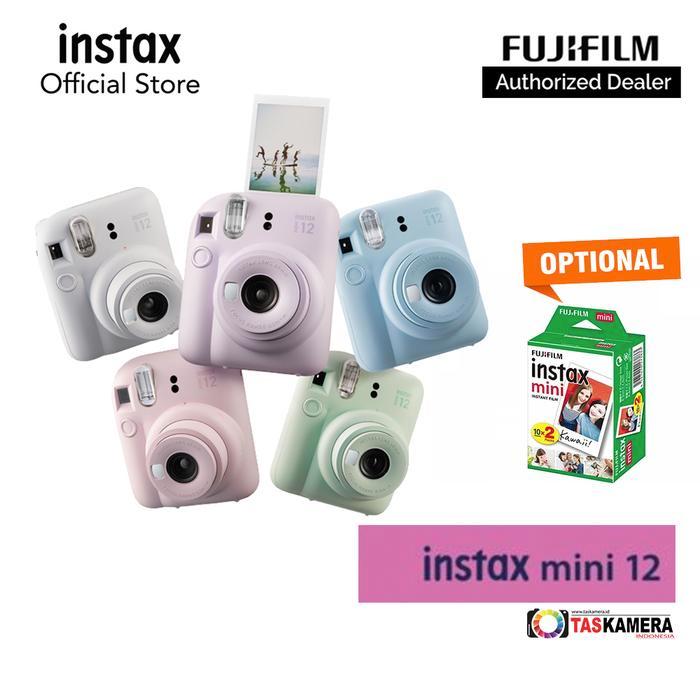 Fujifilm Instax Mini 12 Kamera Instan - Kamera Instax CameraInstant