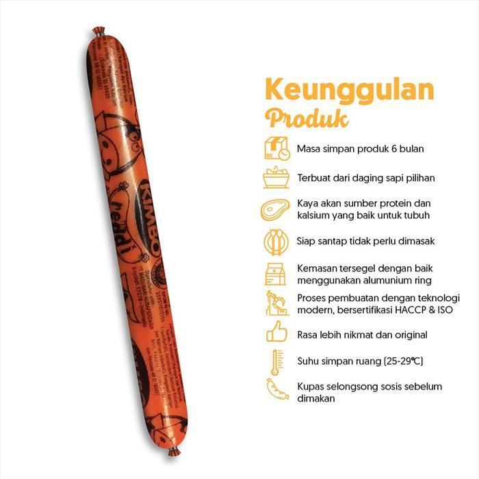 [] KIMBO Reddi Sosis Sapi Toples