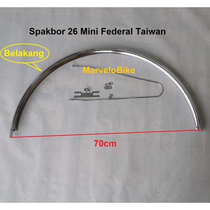 Spakbor Fender Sepeda Mtb 26 Turing 26 Mini Federal Taiwan Tbk