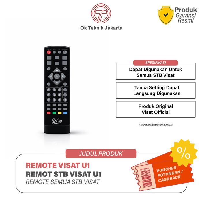 Visat - Remot Set Top Box Visat Dvb T2 U1