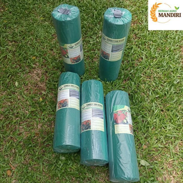 PLASTIK MULSA HITAM PERAK 500 METER MTR