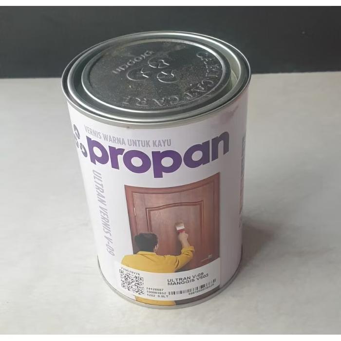 Ultran Vernis V-09 Propan Vernis Warna Untuk Kayu - Politur Vernis Propan Co