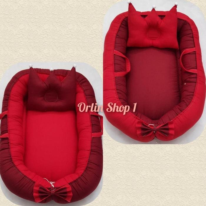 Terlaris Ready Stock Baby Nest Polos Premium Kasur Bayi Kado Lahiran Murah Terbaik Dilengkapitas