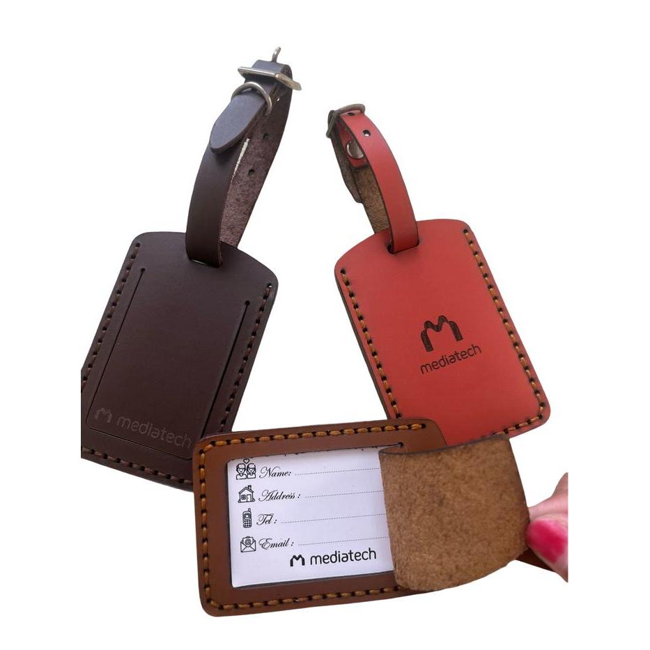 Mediatech Tag koper type Toscano luggage Tag koper Kulit - 470130