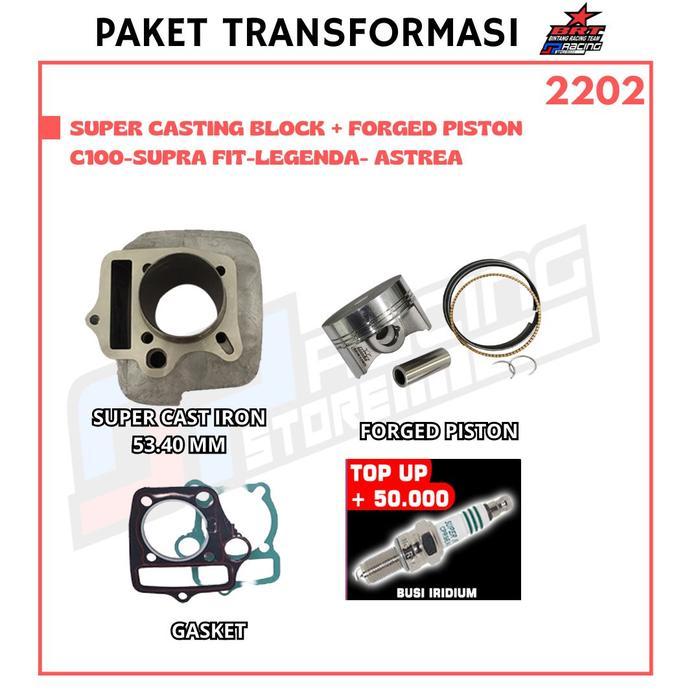 ORIGINAL BRT Paket Bore UP C100 Suprafit - Legenda - Astrea - Promo 2202 READY STOCK