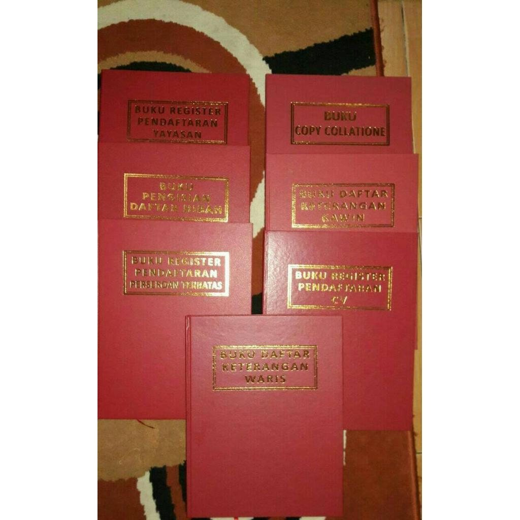 BUKU DAFTAR UNTUK NOTARIS&PPAT