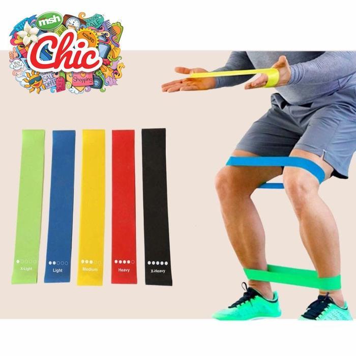 Karet Elastis Pelatihan Otot Lengan Dan Kaki