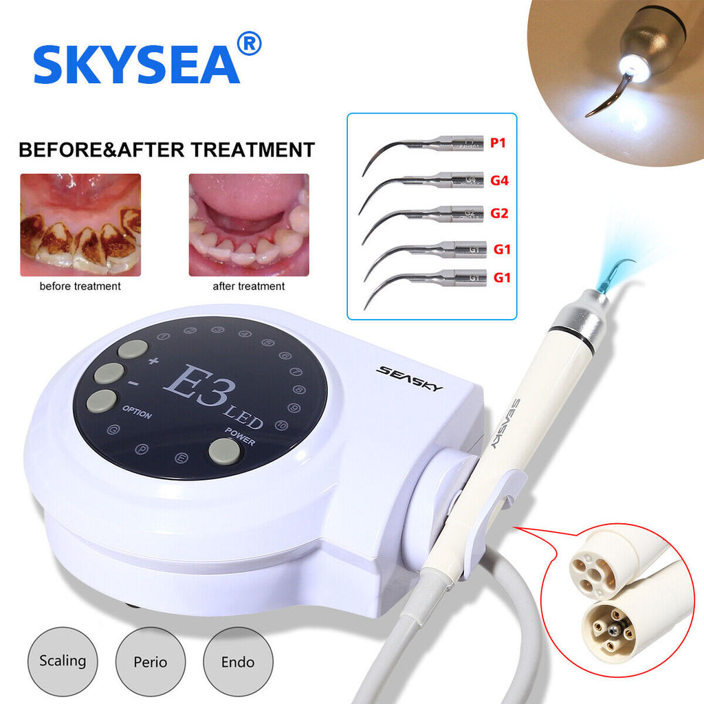 Dental Ultrasonic Scaler Electric scaler LED Fiber Optic Handpiece