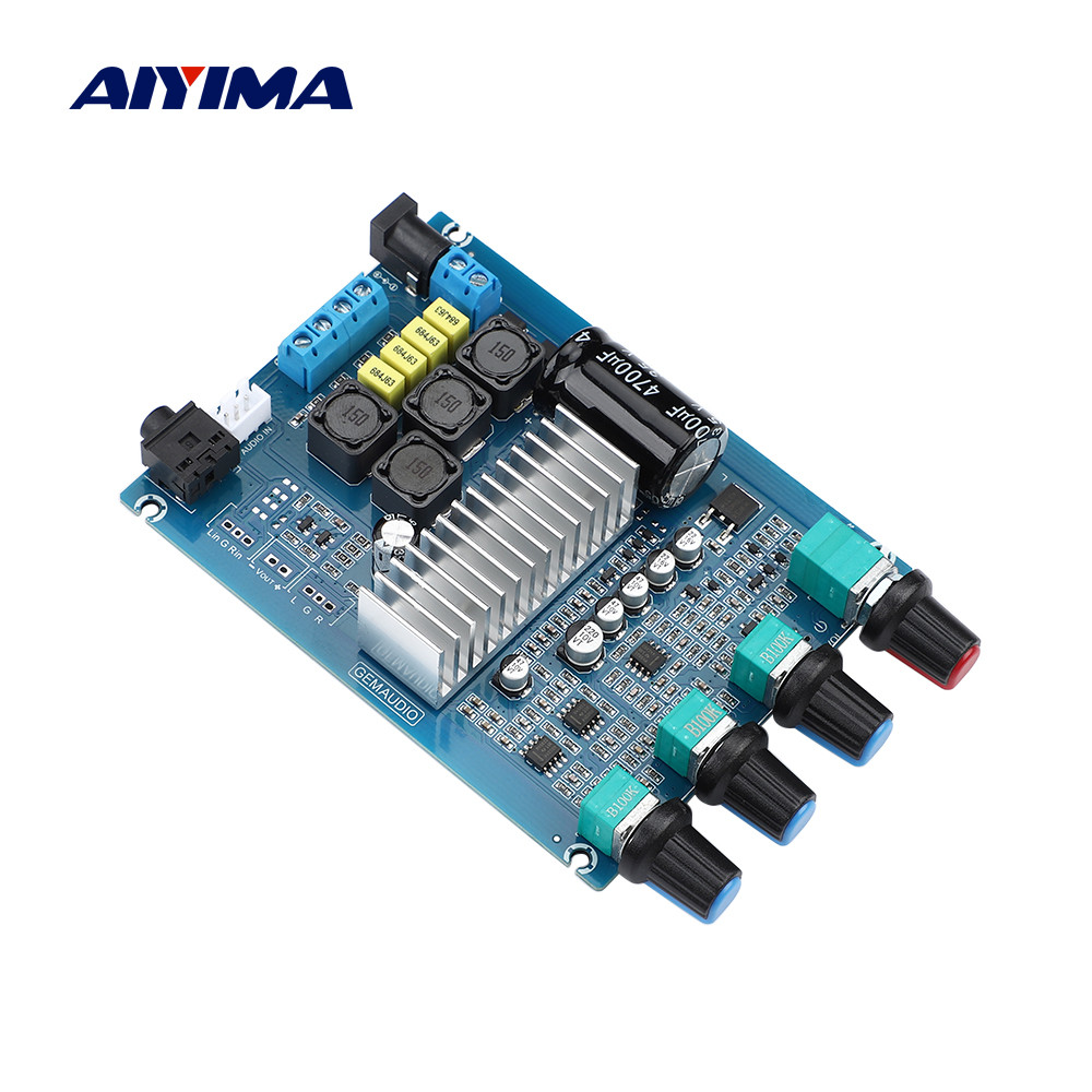 AIYIMA Power Amplifier Board Audio TPA3116 HiFi 50Wx2 Digital Amplificador 2.0 Sound Channel Stereo