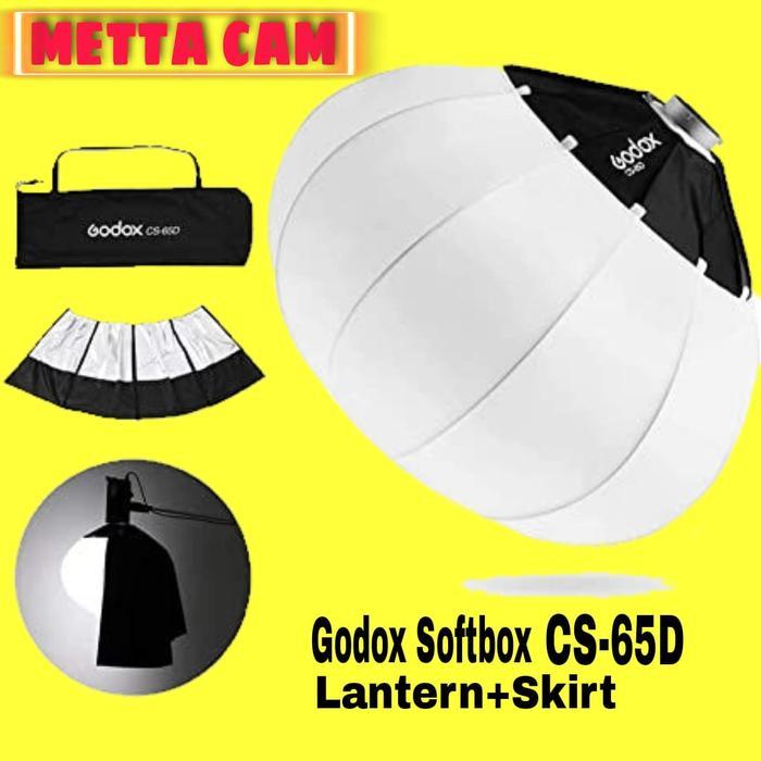 Godox Cs-65D (65Cm) Lantern Softbox + Skirt Set Ss-65