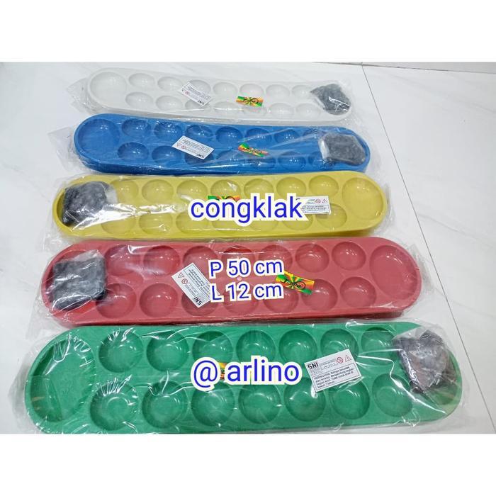 Congklak Sedang Plastik Mainan Anak Jadul Viral Tradisional