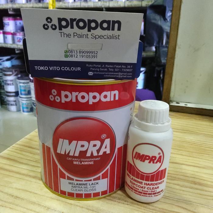 melamine impra 131 clear gloss