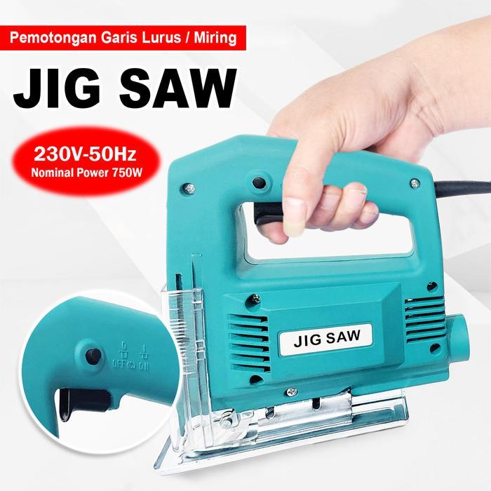 Krisbow Modern - Eliteindo Mesin Gergaji Potong Kayu Listrik Kekuatan Tinggi Mesin Jigsaw Machine