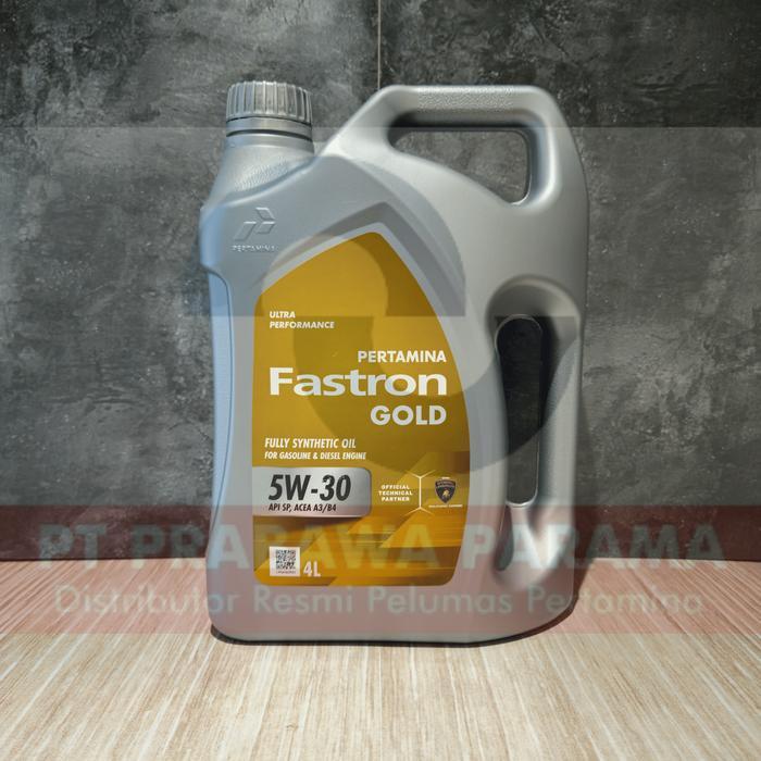 Pertamina Fastron Gold 5w-30 4 Liter/1 Galon - Oli Mobil Original