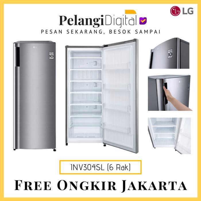 LG Freezer 1 Pintu - GN-INV304SL