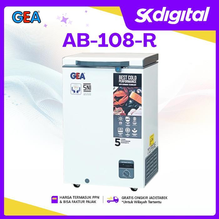 Chest Freezer GEA AB-108R Chest Freezer 100 Liter AB108R AB 108 R