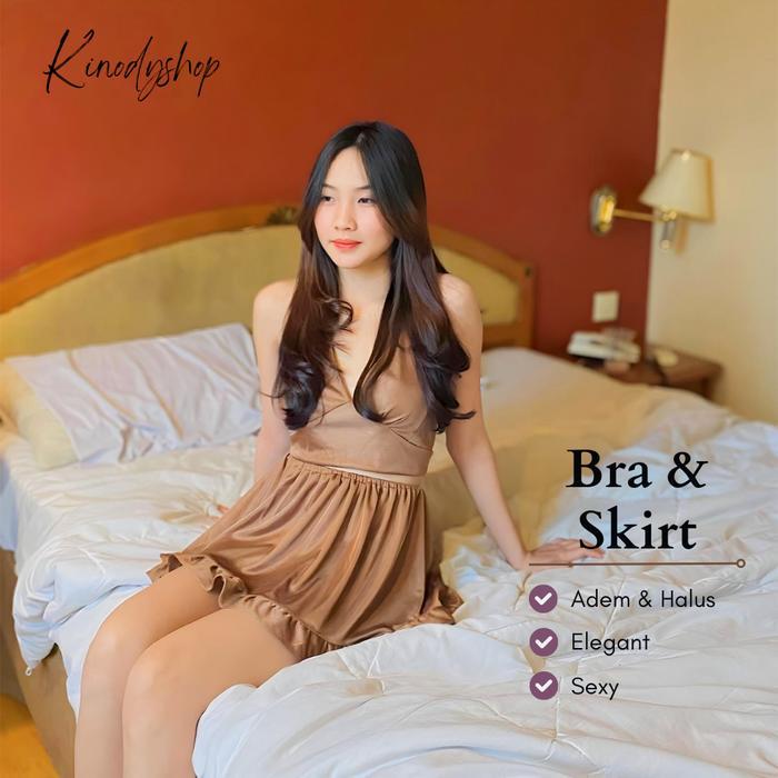 Sorella - Bra & Skirt Sexy Look - One Set - Kinody