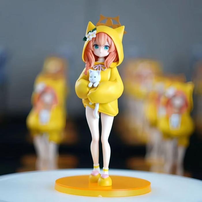 Top Iochi Mari hugging cat Blue Archive 21cm Action Figure PVC D-MAT087