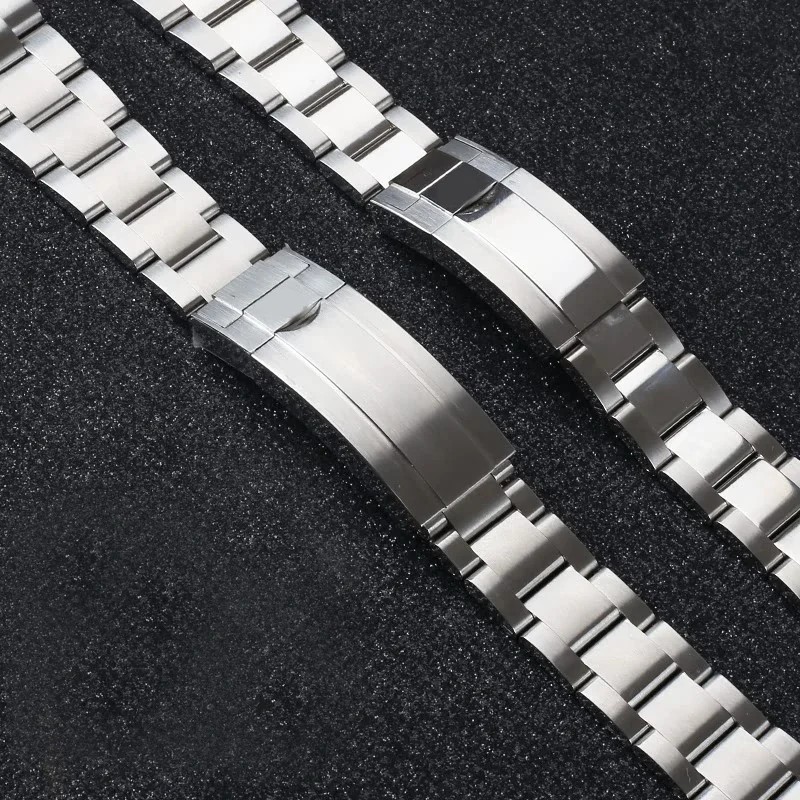 904L stainless teel watchband For Rolex Daytona Oyster 21mm 20mm Perpetual Submariner for Seiko NH35