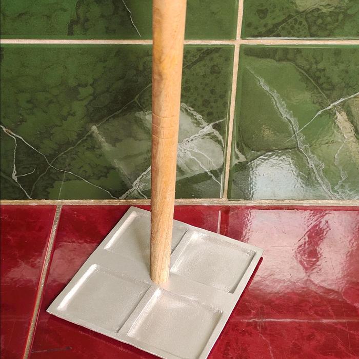 Cetakan Peyek Padang Rempeyek Kotak Isi 4 Lempeng Keripik Kacang Teri Udang Kerupuk Bahan Aluminium