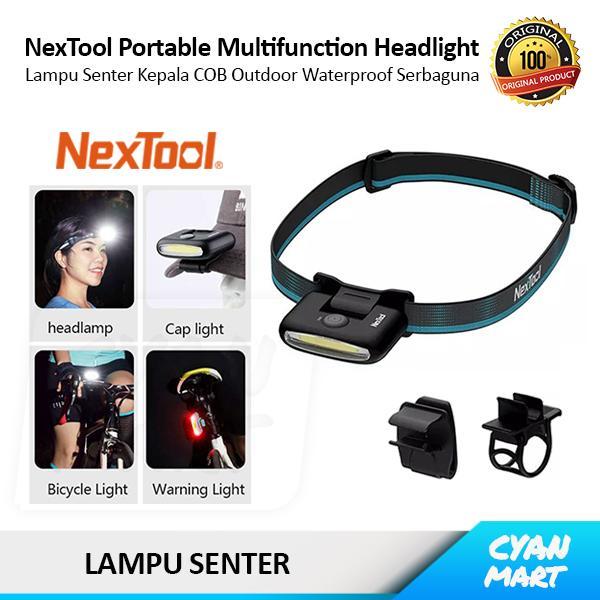 Lampu Senter Kepala Headlamp NexTool Outdoor Headlight IPX4 Waterproof
