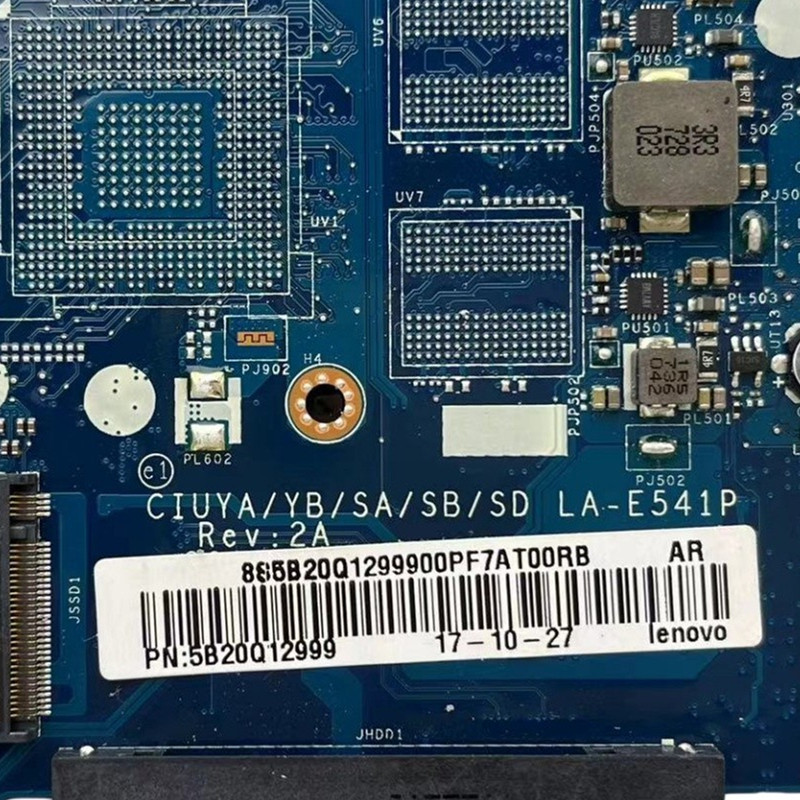 LA-E541P For Lenovo Yoga 520-14IKB Flex 5-1470 Laptop Motherboard With 4405U/4415U/I3/I5/I7 CPU 100%