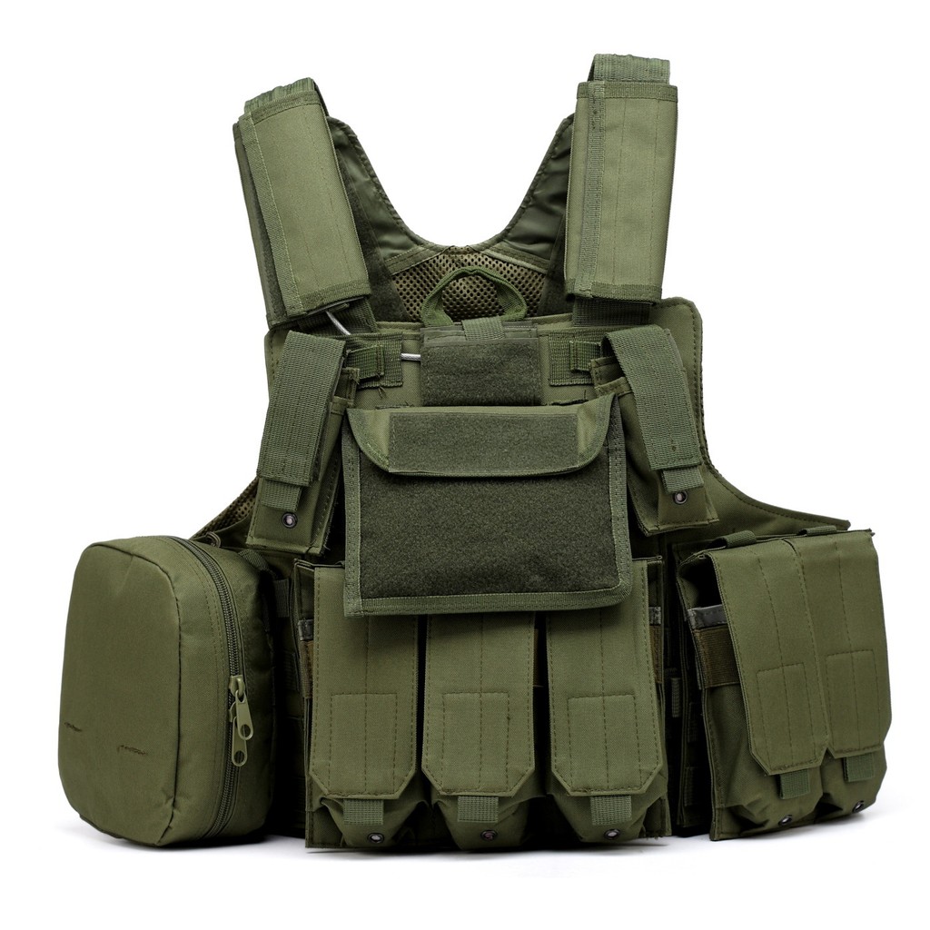 Airsoft Tactical Vest Molle At Assault Plate Carrier Tactical Vest Cs Outdoor Clothing Hunting