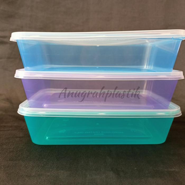 Thinwall container warna 500 ml (per slop -+ 25 pcs )
