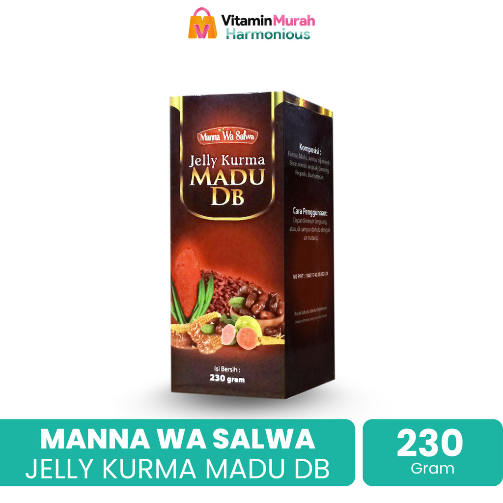 JELLY KURMA MADU DB MANNA WA SALWA ISI 230 Gr