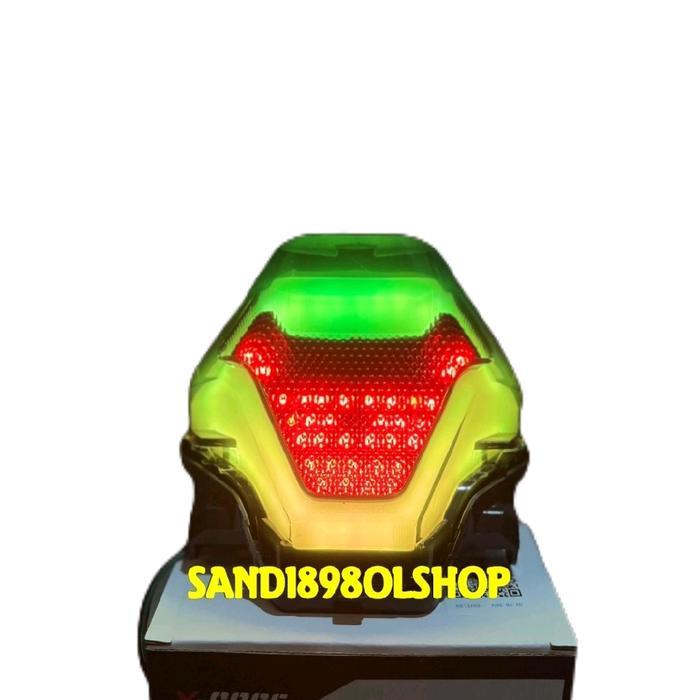 Lampu Stop Mx King New 150 Rgb Multicolour Hemat