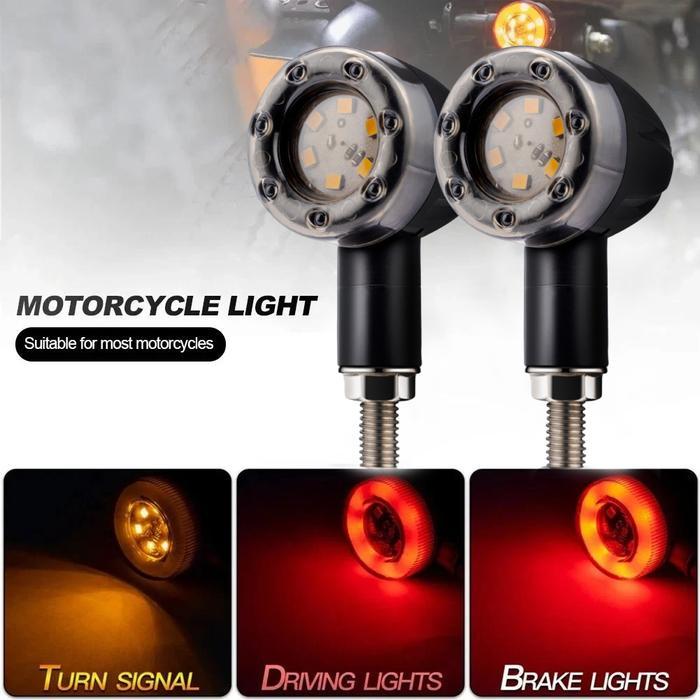 Lampu Sein Sepeda Motor Lampu Sein Mengalir Lampu Sein Led Indikator Peringatan Lampu Sein Lampu