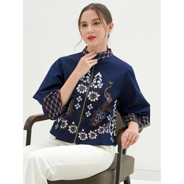 Jaket Bomber - Jaket Batik Wanita - 135JM