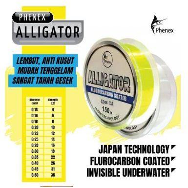Senar Pancing Kuat Phenex Alligator