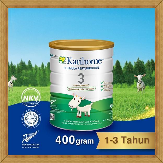 Terbaik Best Quality 100% Original Susu Formula Karihome Step 3 (1-3 Tahun) Susu Kambing Goat Milk