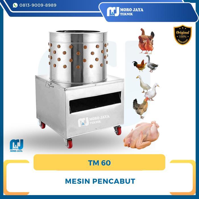 MESIN CABUT BULU AYAM PERONTOK BULU BEBEK / ALAT BUBUT BULU TM-60