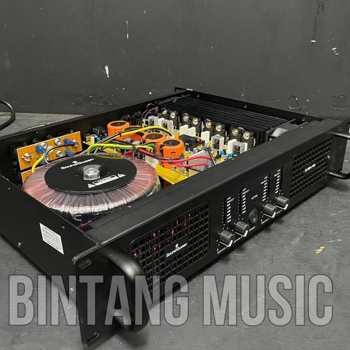 Power amplifier soundqueen sq6004 pro original 4 channel soundqueen sq 6004 pro