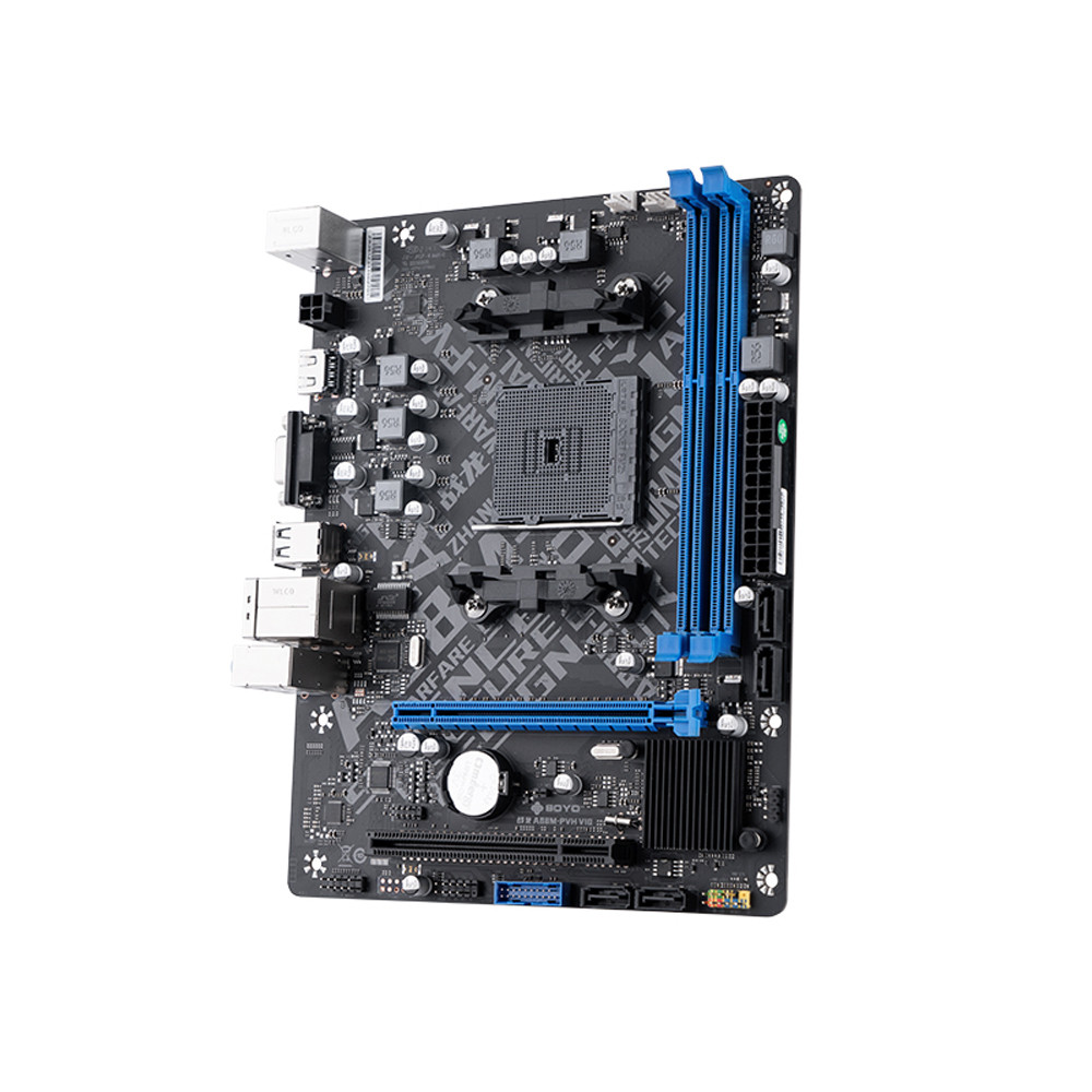 SOYO A88M Motherboard set with A8-7650K CPU DDR3 16G [8GB*2] Computer components Game Mainboard