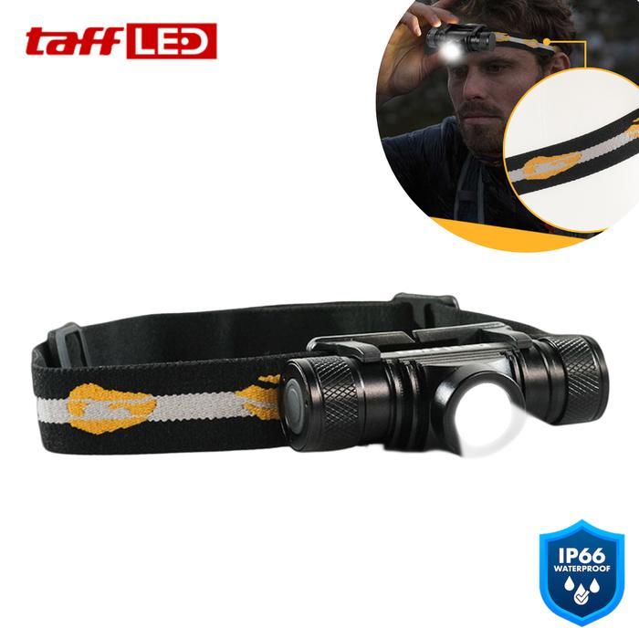 TaffLED Senter Kepala Headlamp Headlight LED XML-L2 800 Lumens - D10