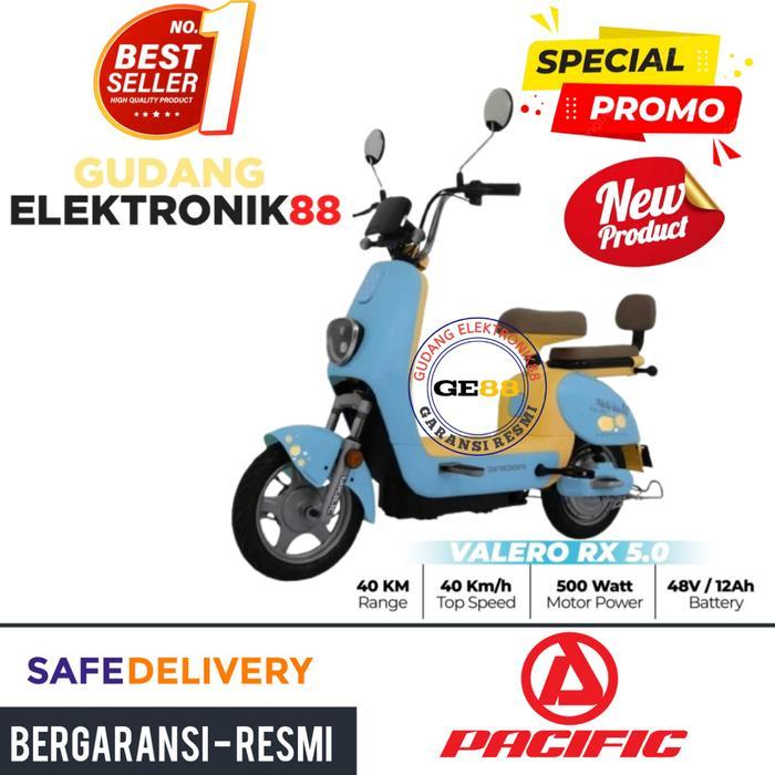 Sepeda Listrik Pasific Valero 5.0 500Wat #Dewasa#Anak-Anak By Pasific Murah Promo Gratis Ongkir