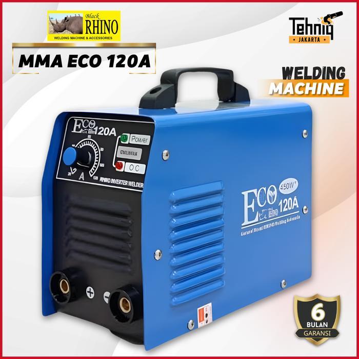 Rhino Mma Eco 120 A Mesin Las Listrik 450 Watt / Travo Las Listrik Rhino Mma120 / Rhino Mma 120