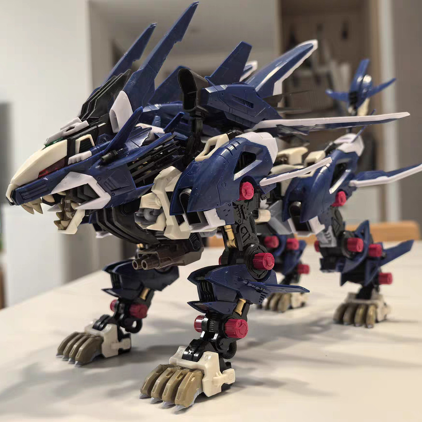 ZOIDS JS030 Liger ZERO Jager BT Model Building Kits 1:72 Scale Full Action Plastic Kit Assemble