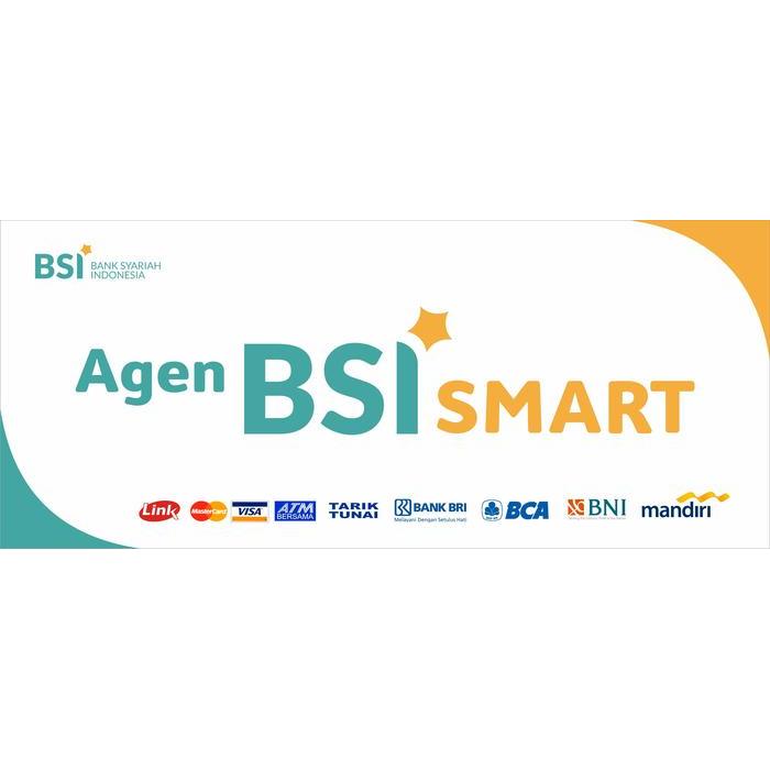 STIKER VINYL AGEN BSI SMART (UKURAN BISA CUSTOM)