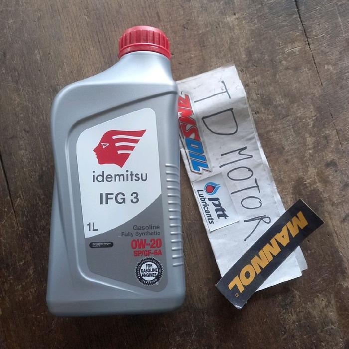 OLI MESIN 0W20 FULLY SYNTHETIC IDEMITSU API SP
