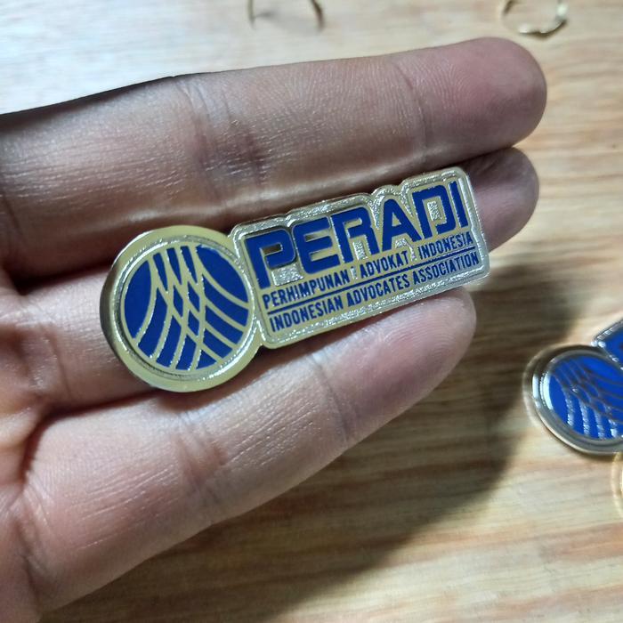 HOT SALE pin peradi baru//pin PERADI OVAL BISA GOSEND